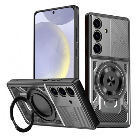 Techsuit RuggedCam odolné pouzdro pro Samsung Galaxy S24 / S25 šedé