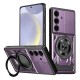 Techsuit RuggedCam odolné pouzdro pro Samsung Galaxy S24 / S25 fialové