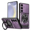 Techsuit RuggedCam odolné pouzdro pro Samsung Galaxy S24 / S25 fialové