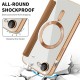 SmartMag Book MagSafe flipové pouzdro pro iPhone 16e hnědé