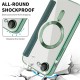 SmartMag Book MagSafe flipové pouzdro pro iPhone 16e zelené