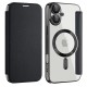 SmartMag Book MagSafe flipové pouzdro pro iPhone 16 černé