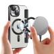 SmartMag Book MagSafe flipové pouzdro pro iPhone 15 černé
