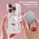 SmartMag Book MagSafe flipové pouzdro pro iPhone 14 Pro Max růžové