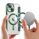 SmartMag Book MagSafe flipové pouzdro pro iPhone 14 Plus zelené