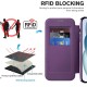 SmartMag Book MagSafe flipové pouzdro pro iPhone 14 Plus fialové