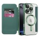 SmartMag Book MagSafe flipové pouzdro pro iPhone 13 Pro Max zelené