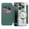SmartMag Book MagSafe flipové pouzdro pro iPhone 13 Pro Max zelené