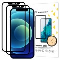 2x ochranné tvrzené sklo Full Glue pro iPhone 12 / 12 Pro černé