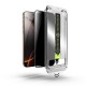 Zatmavovací tvrzené sklo s aplikátorem TitanGlass FullCover pro iPhone 13 Pro Max / iPhone 14 Plus černé