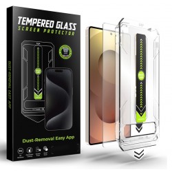 Tvrzené sklo s aplikátorem TitanGlass CrystalHD pro Samsung Galaxy S25 Ultra