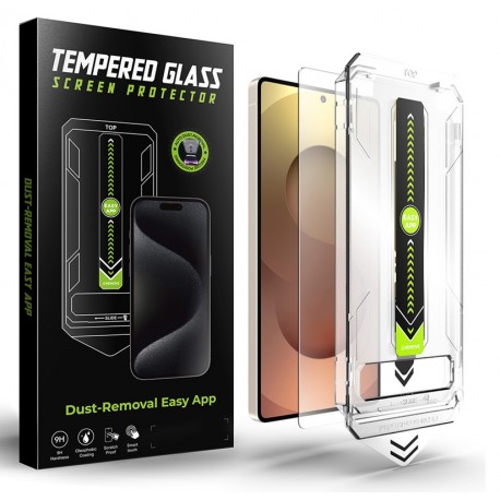 Tvrzené sklo s aplikátorem TitanGlass CrystalHD pro Samsung Galaxy S25 Ultra