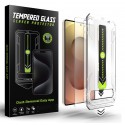 Tvrzené sklo s aplikátorem TitanGlass CrystalHD pro Samsung Galaxy S25 Ultra