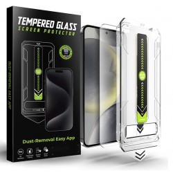 Tvrzené sklo s aplikátorem TitanGlass CrystalHD pro Samsung Galaxy S24+ / S25+