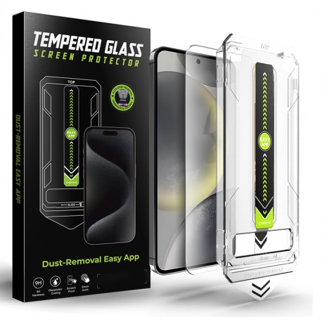 Tvrzené sklo s aplikátorem TitanGlass CrystalHD pro Samsung Galaxy S24+ / S25+
