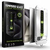Zatmavovací tvrzené sklo s aplikátorem TitanGlass CrystalHD pro Samsung Galaxy S24+ / S25+