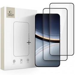 2x ochranné sklo Tech-Protect Glass Fit+ 2-pack pro Poco F7 černé
