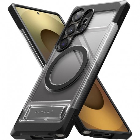 Kryt Ringke UX Magnetic MagSafe pro Samsung Galaxy S25 Ultra černý