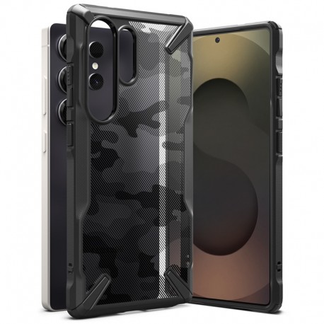 Kryt Ringke Fusion X pro Samsung Galaxy S25 Ultra Black Camo