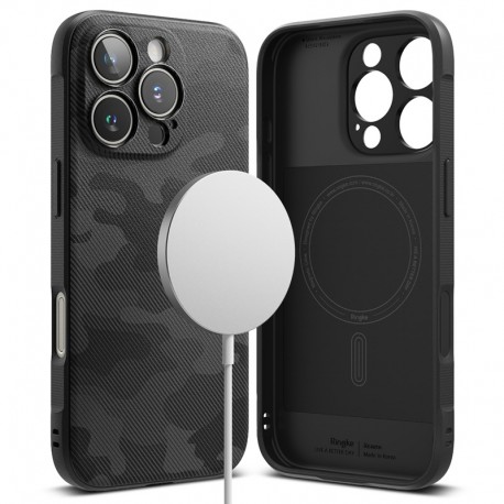 Kryt Ringke Onyx MagSafe pro iPhone 16 Pro Max Black Camo