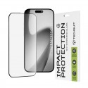 3D ochranné tvrzené sklo Full Cover pro iPhone 17 černé