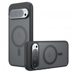 Pouzdro Techsuit PureFrost MagSafe pro Google Pixel 9 / 9 Pro černé
