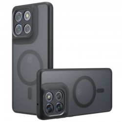 Zadní kryt Techsuit PureFrost MagSafe pro Motorola Moto G86 5G černý