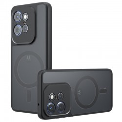 Zadní kryt Techsuit PureFrost MagSafe pro Motorola Edge 50 Pro černý