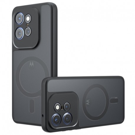 Zadní kryt Techsuit PureFrost MagSafe pro Motorola Edge 50 Pro černý