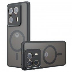 Zadní kryt Techsuit PureFrost MagSafe pro Motorola Edge 50 Ultra černý