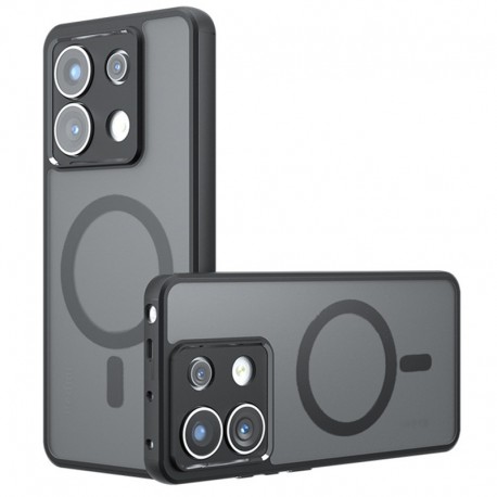 Zadní kryt Techsuit PureFrost MagSafe pro Xiaomi Redmi Note 13 Pro 5G / Poco X6 5G černý