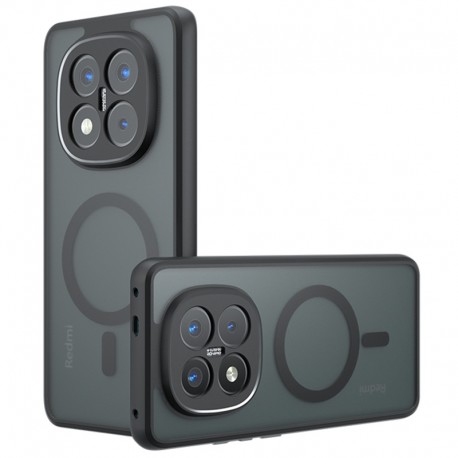 Zadní kryt Techsuit PureFrost MagSafe pro Xiaomi Redmi Note 14 Pro 5G / Poco X7 5G černý