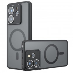 Zadní kryt Techsuit PureFrost MagSafe pro Xiaomi Redmi Note 14 5G černý