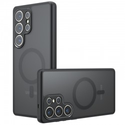 Zadní kryt Techsuit PureFrost MagSafe pro Samsung Galaxy S23 Ultra černý