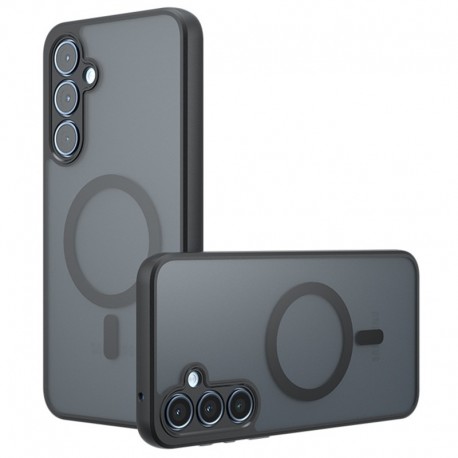 Zadní kryt Techsuit PureFrost MagSafe pro Samsung Galaxy A55 5G černý