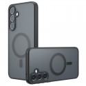 Zadní kryt Techsuit PureFrost MagSafe pro Samsung Galaxy A55 5G černý