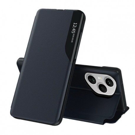 Flipové pouzdro Eco Leather View Case pro Honor 400 Pro modré