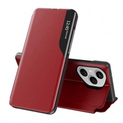 Flipové pouzdro Eco Leather View Case pro Honor 400 Pro červené