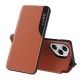 Flipové pouzdro Eco Leather View Case pro Honor 400 Pro oranžové