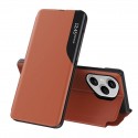 Flipové pouzdro Eco Leather View Case pro Honor 400 Pro oranžové