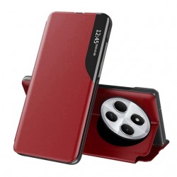 Flipové pouzdro Eco Leather View Case pro Xiaomi Redmi 14C / Poco C75 červené
