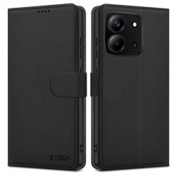 Kožená peněženka Tech-Protect pro Xiaomi Redmi 15C černá