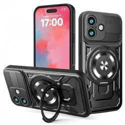 Techsuit RuggedCam odolné pouzdro pro iPhone 17 černé