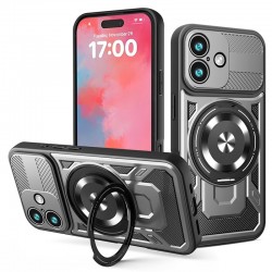 Techsuit RuggedCam odolné pouzdro pro iPhone 17 šedé