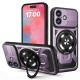 Techsuit RuggedCam odolné pouzdro pro iPhone 17 fialové