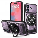 Techsuit RuggedCam odolné pouzdro pro iPhone 17 fialové