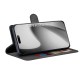 Techsuit Diary Book kožená peněženka pro iPhone 17 černá