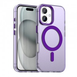 Pouzdro Techsuit CandyCase MagSafe pro iPhone 17 fialové