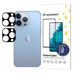 2x Tvrzené sklo na fotoaparát 9H pro iPhone 17 černé