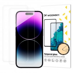 2x Tvrzené sklo Wozinsky pro iPhone 16 Pro / iPhone 17